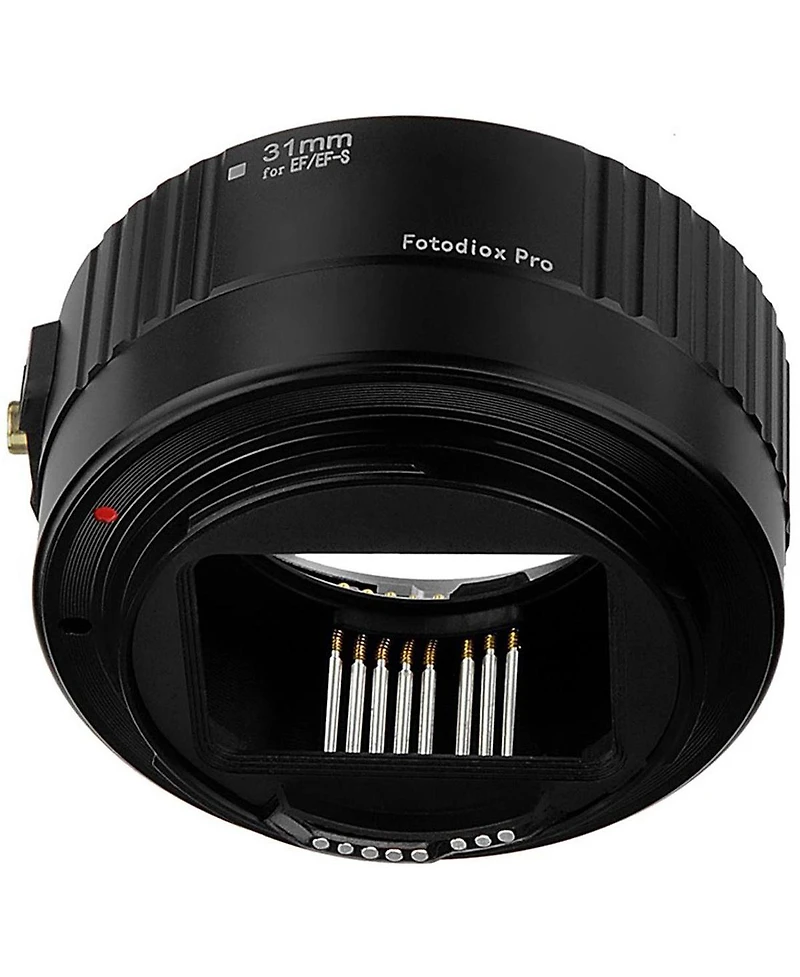 Fotodiox 31mm Section Aluminum Automatic Macro Extension Tube for Canon Eos Ef/Ef-s Lens