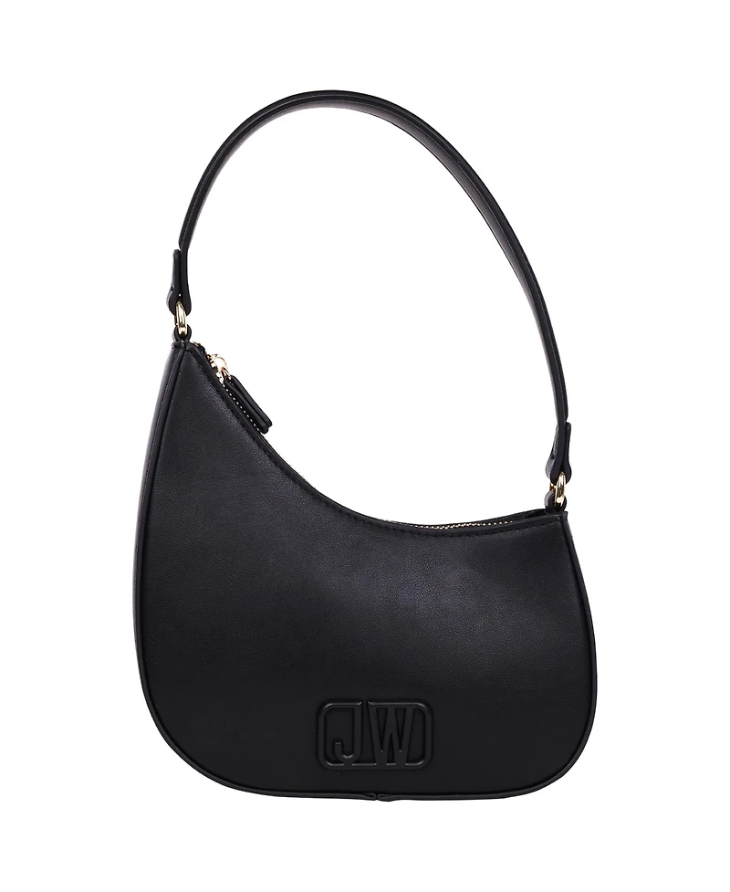 Jason Wu Smooth Pu Shoulder Bag with Tonal 3D Logo