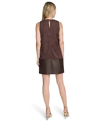 Calvin Klein Women's Crewneck Short Shift Dress