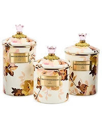 MacKenzie-Childs Wild Rose Medium Canister