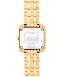 Coach Women's Cass Gold Tone Stainless Steel Bracelet Watch 24mm