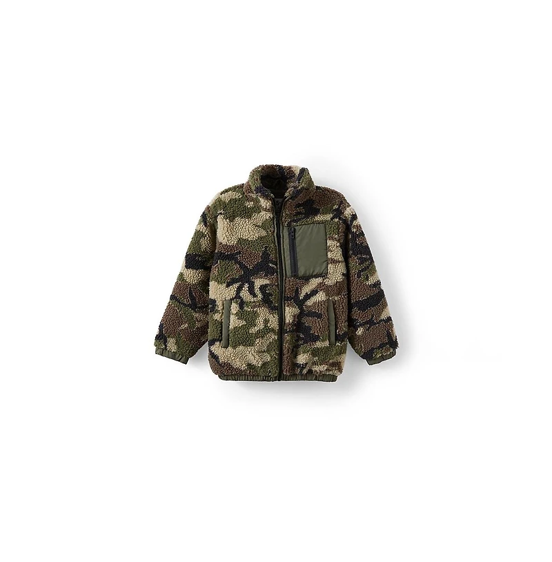 Cotton On Boys Little/Big Simon Sherpa Jacket
