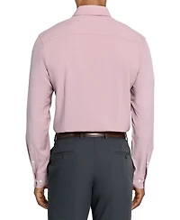 ConStruct Men's Solid Performance Stretch Cooling Comfort Dress Shirt