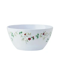 Winterberry Holiday Melamine 24 Pc. Dinnerware Set, Service for 8