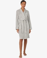 Lauren Ralph Women's Long Sleeve Shawl Collar Short Robe