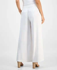 I.n.c. International Concepts Petite High Rise Wide-Leg Pants, Macy's Exclusive