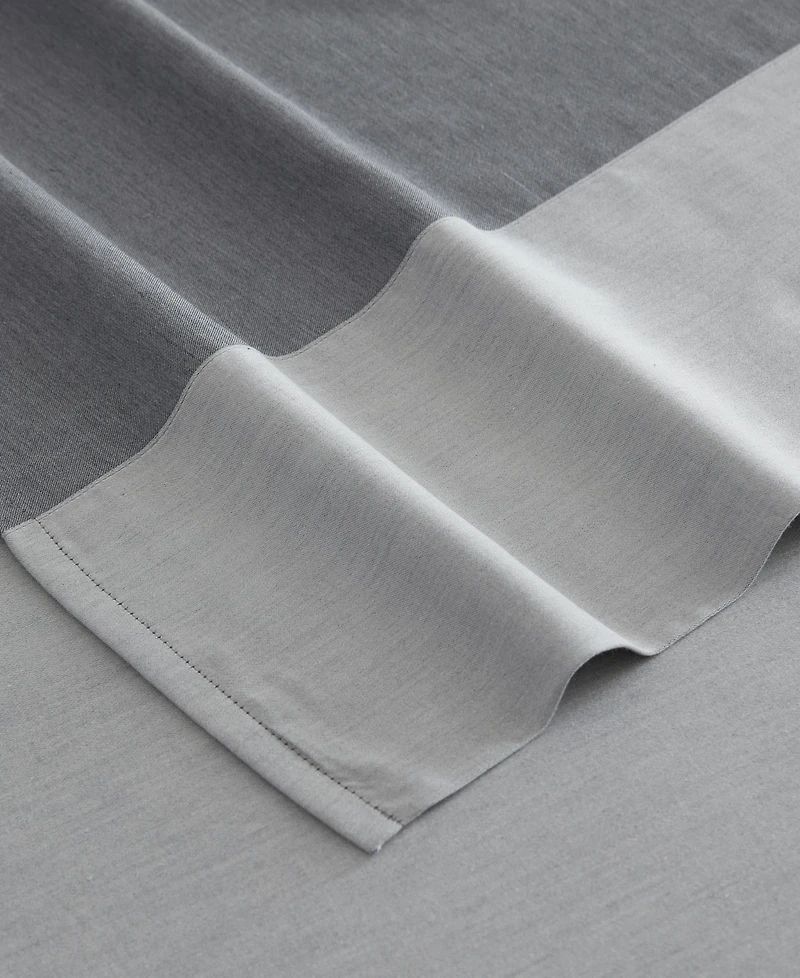 Calvin Klein Contrast Weave Rekoop Sateen 4-Pc. Sheet Set