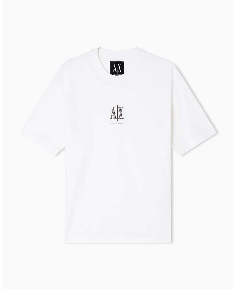 A|X Armani Exchange Men's Small Logo Icon T-Shirt