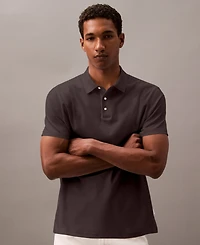 Calvin Klein Men's Short Sleeve Supima Cotton Polo Shirt