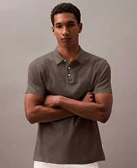 Calvin Klein Men's Short Sleeve Supima Cotton Polo Shirt