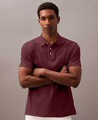 Calvin Klein Men's Short Sleeve Supima Cotton Polo Shirt