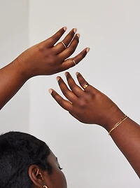 Able Layered Chain Bracelet, 14k Gold-Filled
