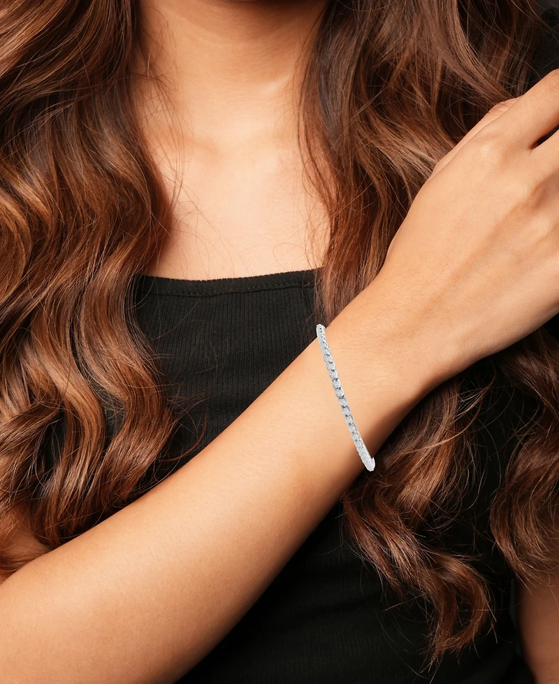 Diamond Bracelet (2 ct. t.w.) in 14K White Gold