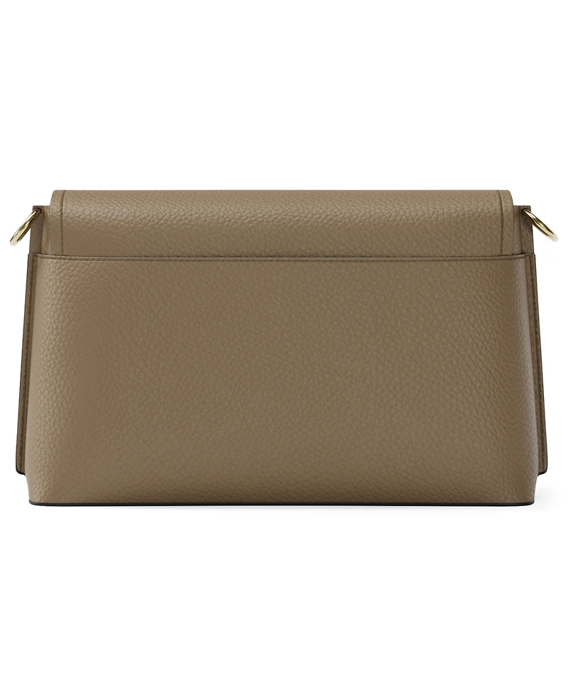 Michael Kors Women's Evelyn Medium Flap Crossbody Bag