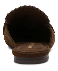 Anne Klein Women's Alora Square Toe Slip On Mules