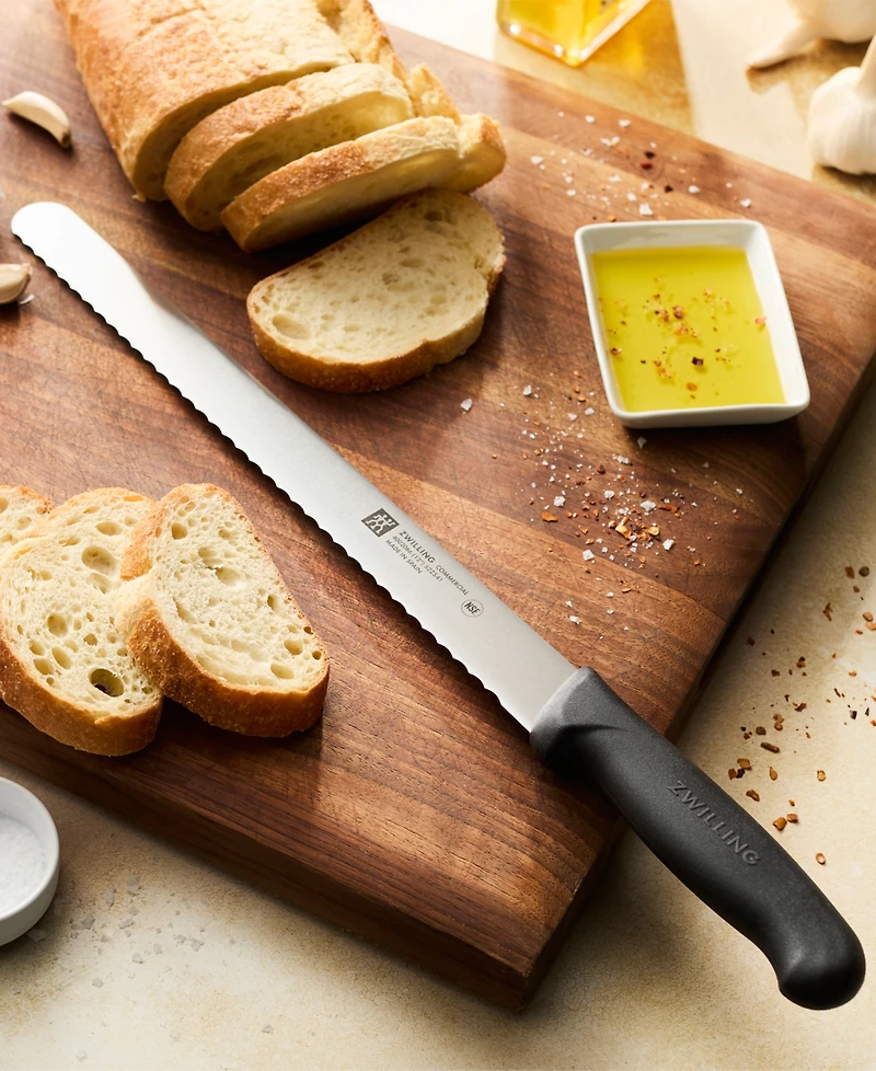 Zwilling Commercial 12" Serrated Edge Straight Slicing Knife