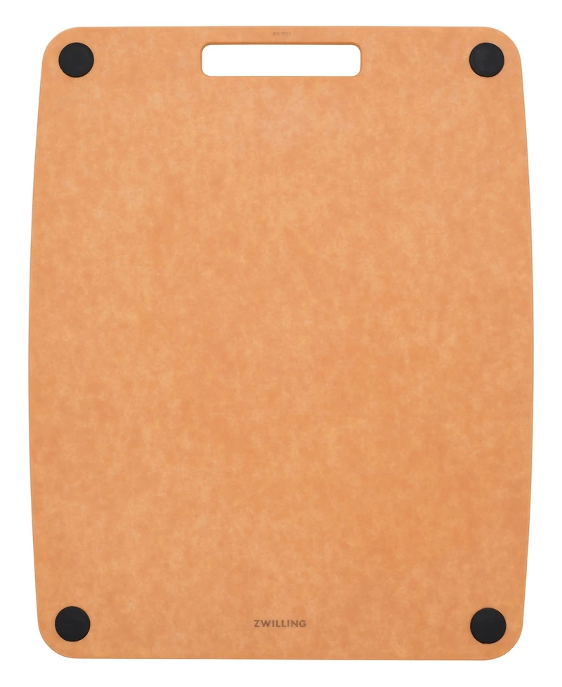 Zwilling Plant Fiber 14x11.25" Natural with Juice Grooves and Silicone Feet Cutting Board