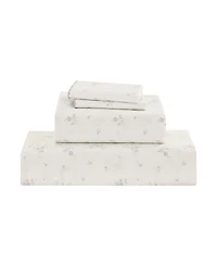 Sunham Callie Floral 200-Thread Count Cotton 4-Pc. Sheet Set, Full