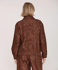 Avec Les Filles Women's Oversized Bomber Jacket