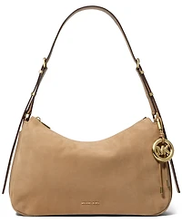 Michael Kors Nolita Medium Nubuck Convertible Shoulder Bag