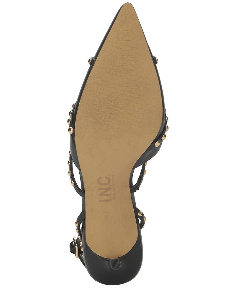 I.n.c. International Concepts Women's Gyda Pointed Toe Studded Pumps, Macy's Exclusive