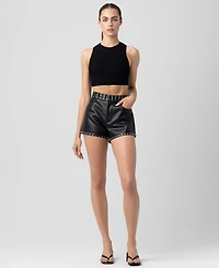 Blank Nyc Women's High Waist Shorts