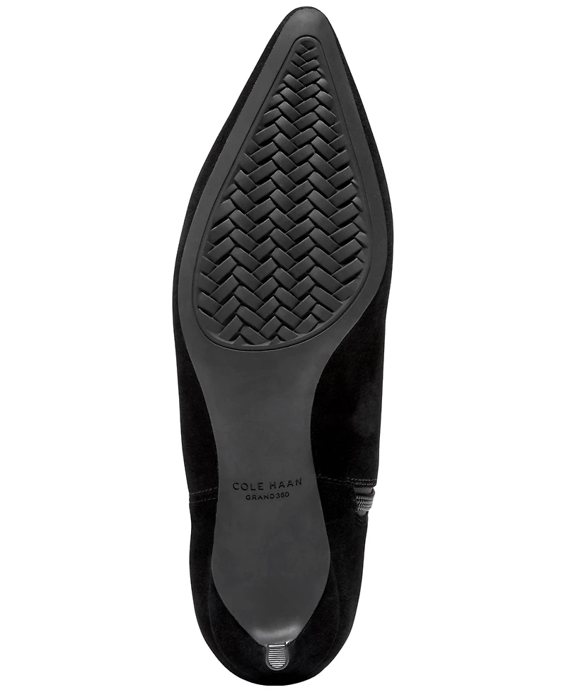 Cole Haan Women's Go-To-Janece Pointed Toe Dress Boots