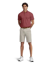 Pga Tour Men's Airflux Regular-Fit Mesh Performance Golf Polo Shirt