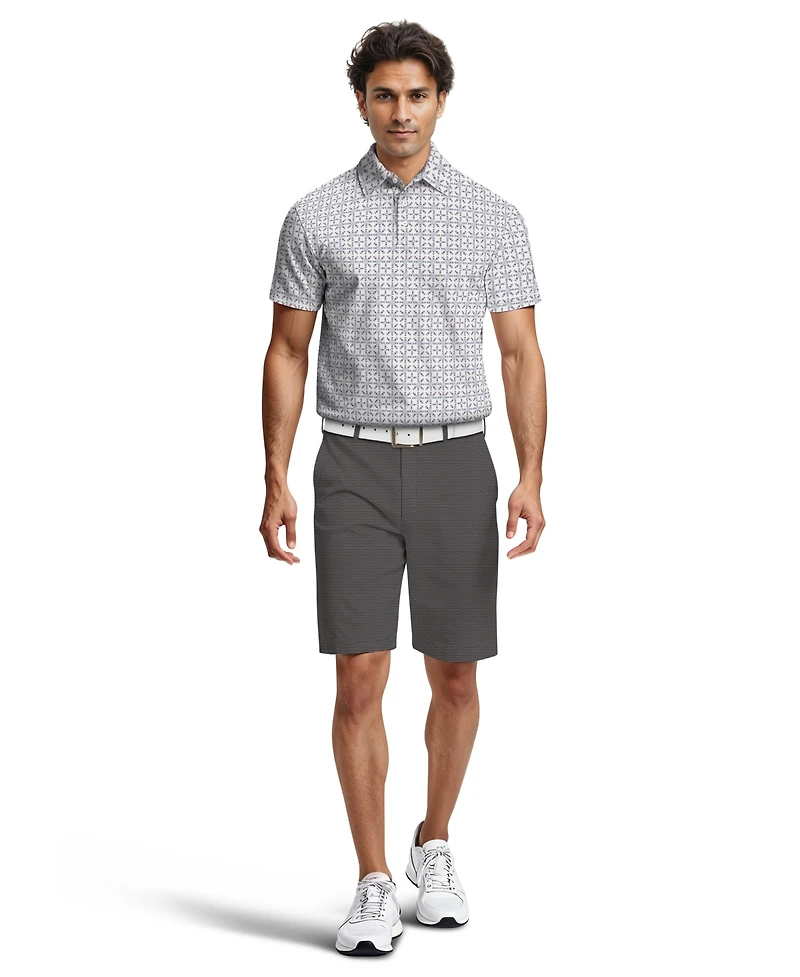 Pga Tour Men's Micro-Geo Printed Golf Shorts