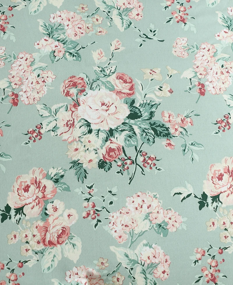 Laura Ashley Rosemoore Face Cotton -Pc. Comforter Set