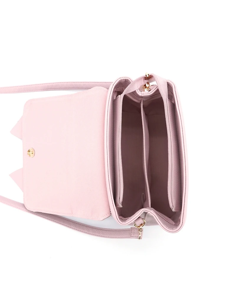 Like Dreams Double Bow Magnetic Crossbody Bag