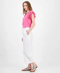 Tommy Hilfiger Women's Drawstring-Waist Pull-On Pants
