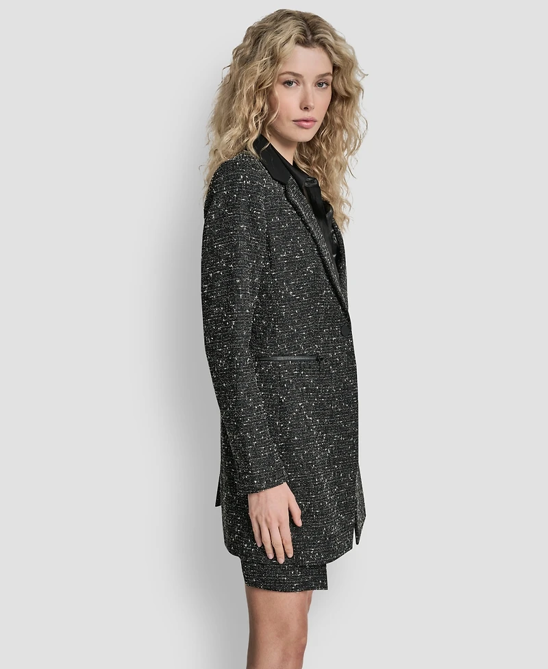 Dkny Women's Tweed Topper Jacket