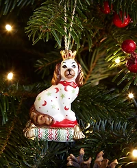 Spode Kit Kemp Christmas Staffordshire Dog Ornament