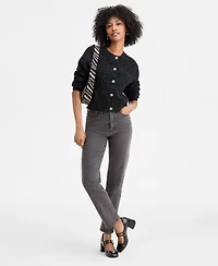 On 34th Women's Metallic-Flecked Rhinestone-Button Cardigan, Macy's Exclusive