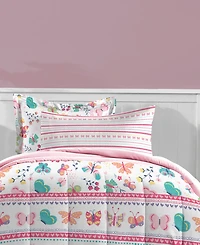 Dream Factory Butterfly Garden 7-Pc. Comforter Set, Full