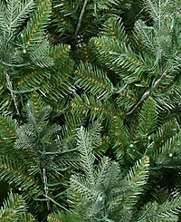 Puleo 10' Pre-Lit Artificial Hillside Spruce Tree