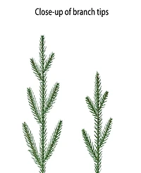 Puleo 3' Pre-Lit Artificial Christmas Tree in Burlap Sac Base