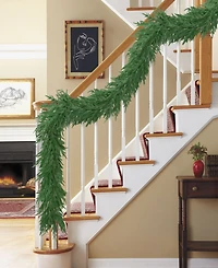 Puleo 10" Soft Artificial Christmas Garland