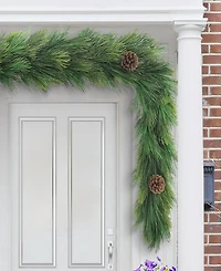 Puleo 9' x 10" Garland Adorned with Pinecones