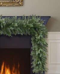 Puleo 9' x 10" Artificial Linden Fir Christmas Garland