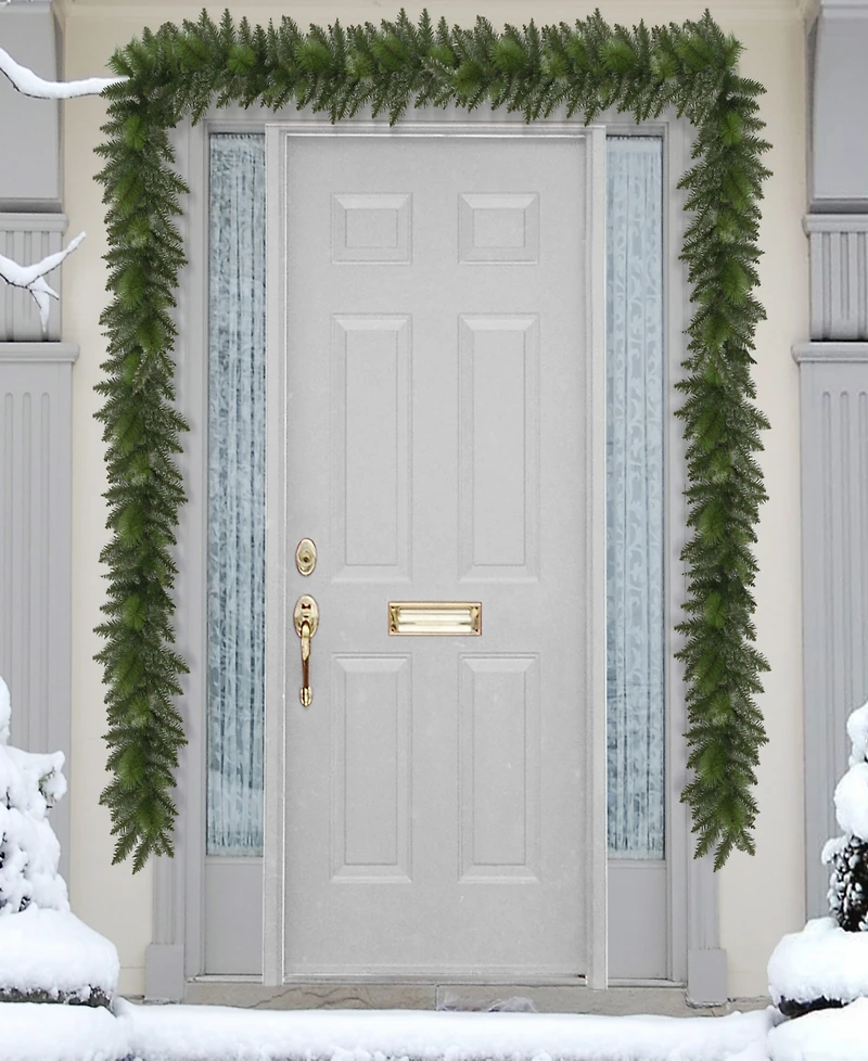 Puleo 50' x 10" Artificial Spruce Christmas Garland