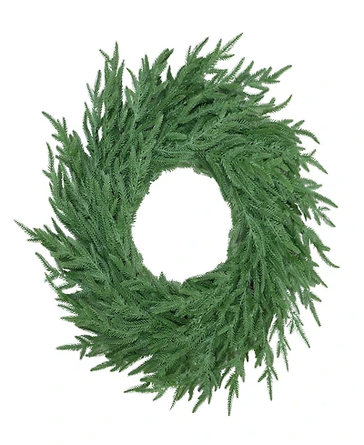 Puleo 24" Soft Unlit Artificial Christmas Wreath