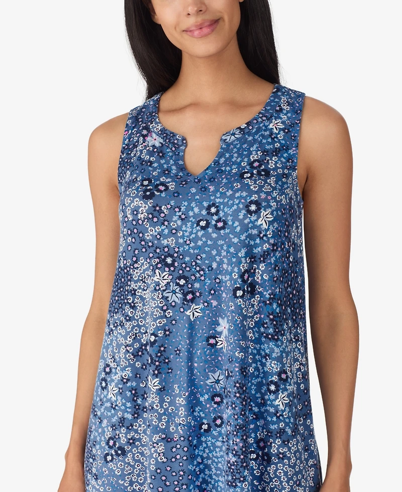 Ellen Tracy Women's Sleeveless Midi Gown