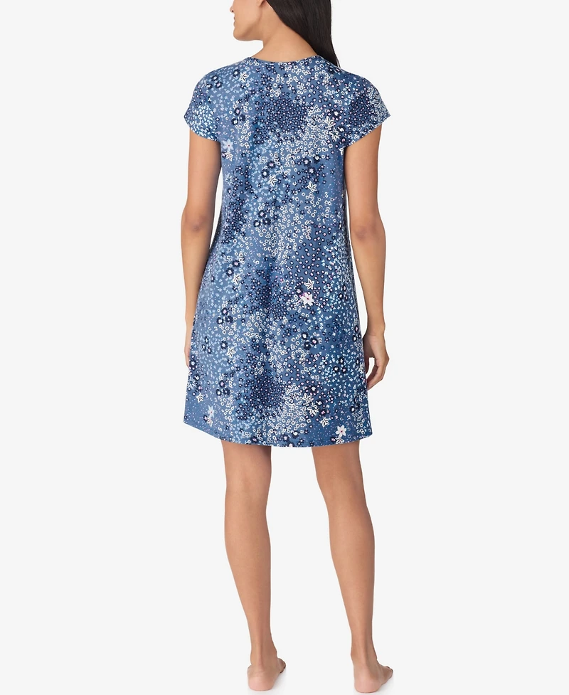 Ellen Tracy Women's Short Sleeve Chemise