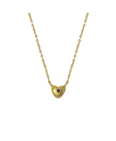 Ottoman Hands Marina Heart Pendant Necklace