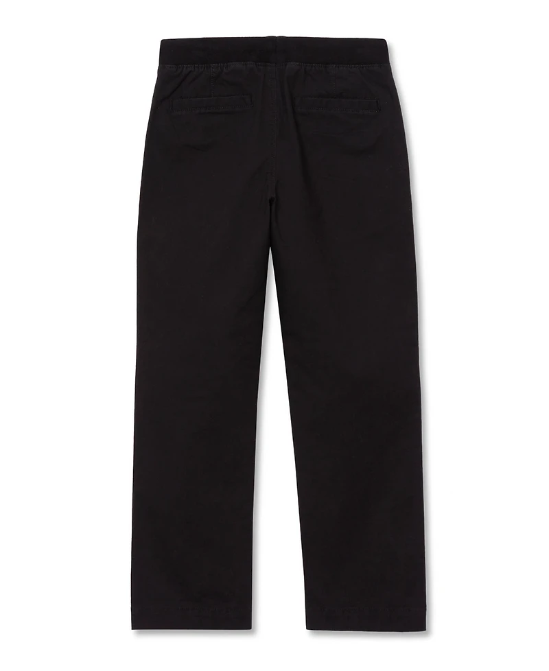 Lands' End Boys Stretch Soft Rib Waist Iron Knee Pull On Pants