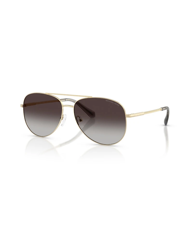 Michael Kors Women's Pilot Sunglasses, Perledo MK1172