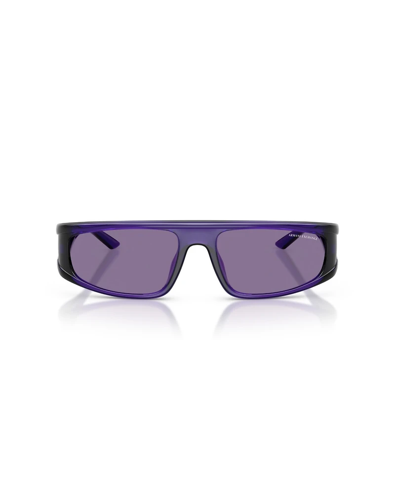 Armani Exchange Unisex Geometric Sunglasses, AX4159SU