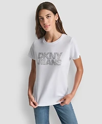 Dkny Jeans Women's Short Sleeve Crewneck T-shirt